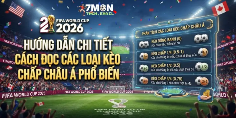 Hướng dẫn chi tiết cách đọc các loại kèo chấp Châu Á phổ biến
