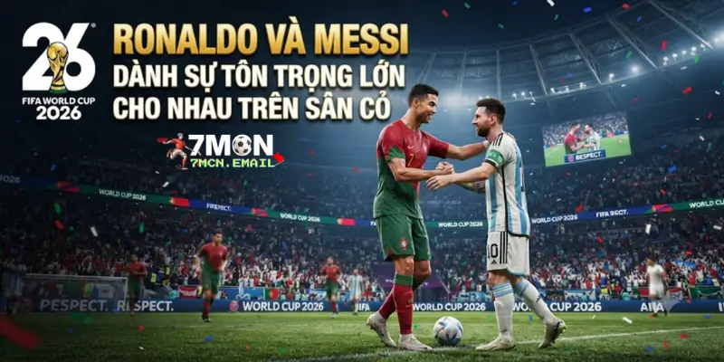 Ronaldo và Messi dành sự tôn trọng lớn cho nhau trên sân cỏ